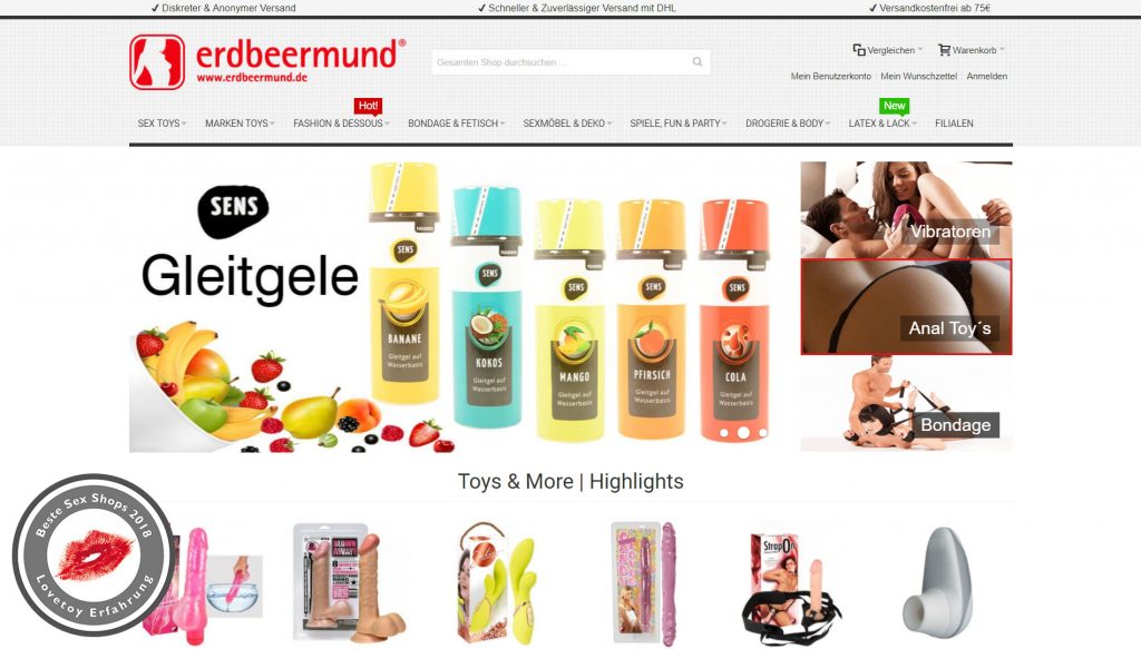 Erdbeermund erotic store (koblenz)