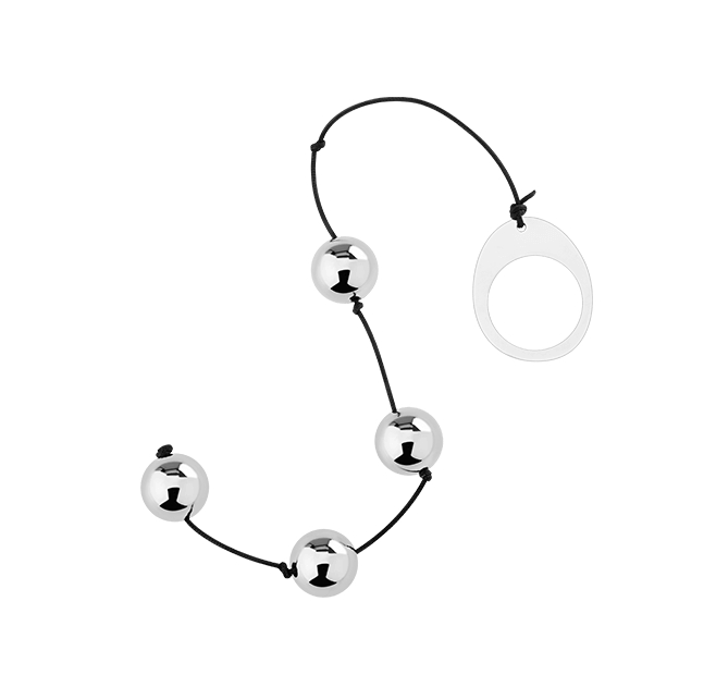Heavy Metal Anal Beads