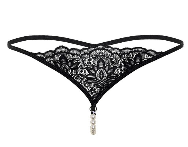 Pearl Beaded G-String