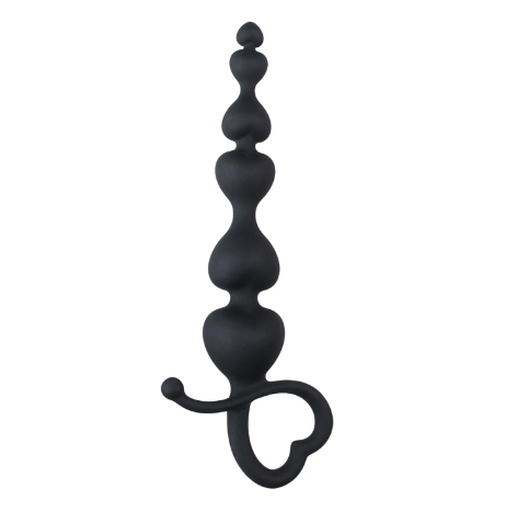 Analkugeln mit herzförmigem Griff